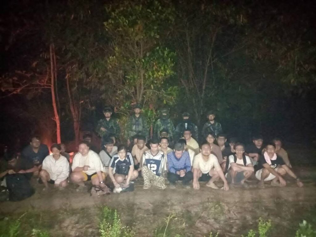 御林军特种部队于泰缅边境查获26名马来西亚籍非法入境人员-百家乐俱乐部-百家乐论坛