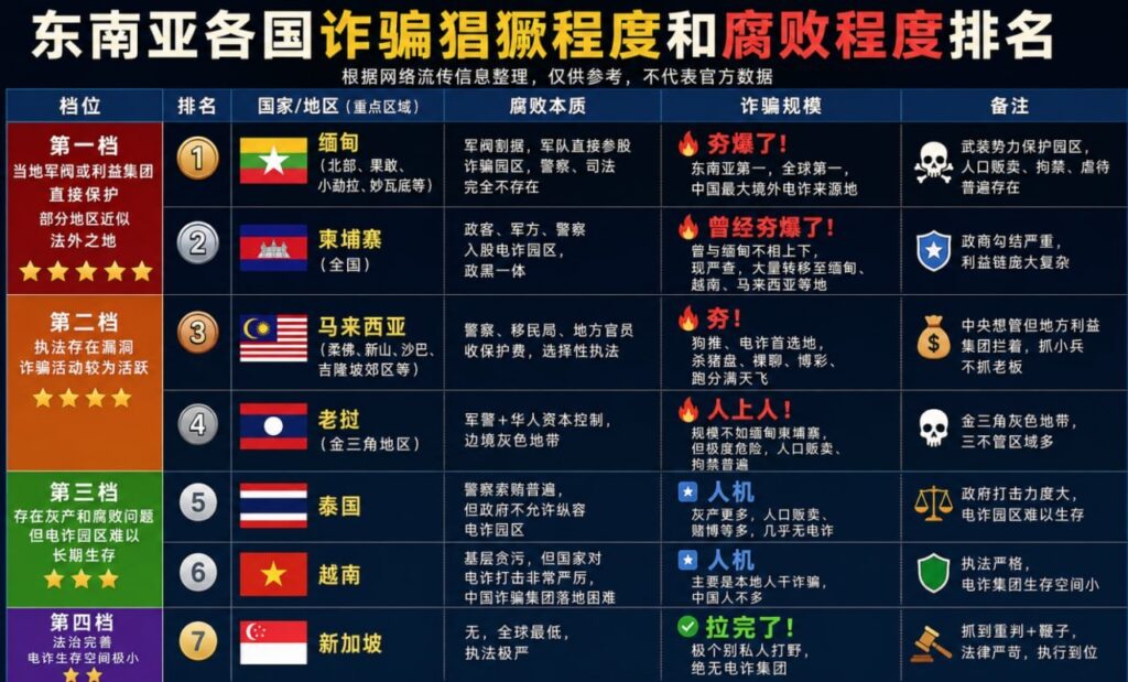 东南亚电诈版图大洗牌：谁是诈骗天堂？谁又是犯罪禁区？-百家乐俱乐部-百家乐论坛